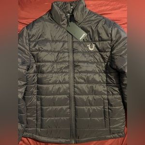 True religion black puffer